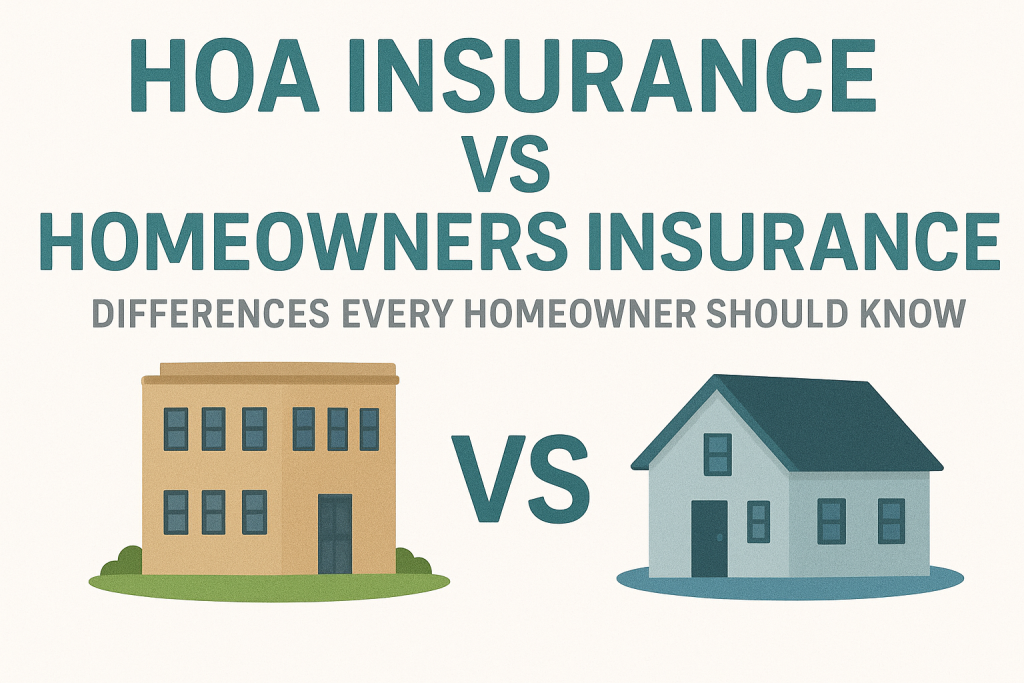 HOA Insurance vs Homeowners Insurance