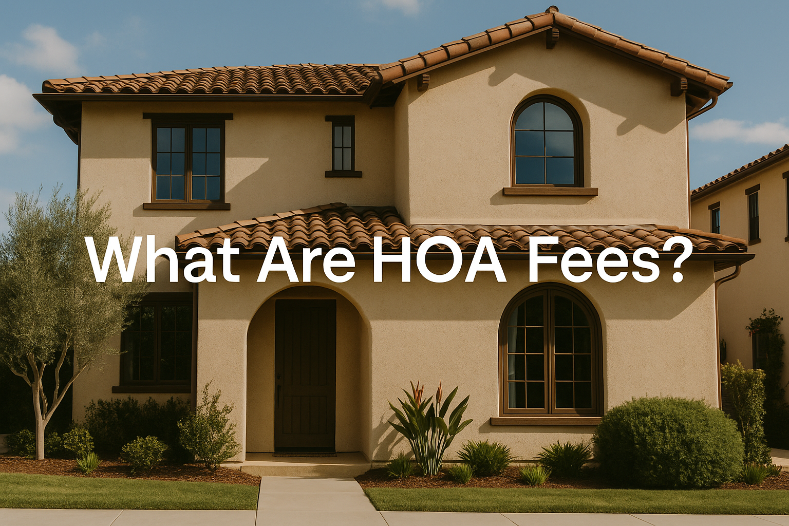what are hoa fees